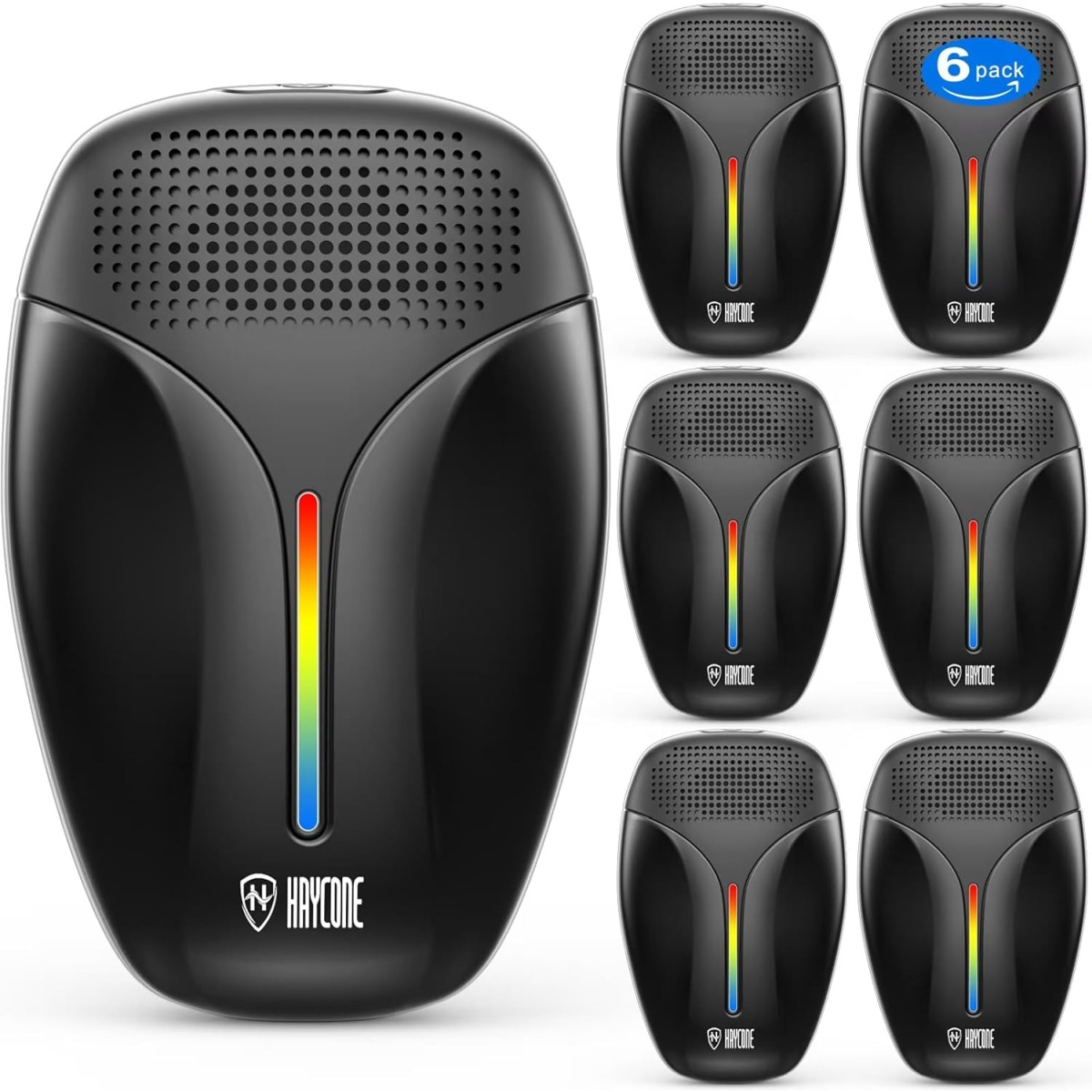 Haycone Ultrasonic Pest Repeller with 3 Mode Switching